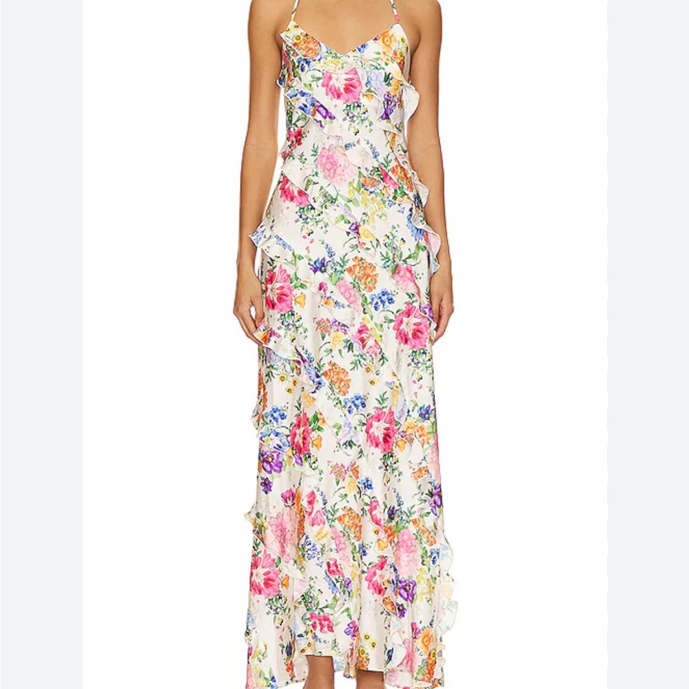 Show Me Your MuMu Floral Maxi Dress - Multicolor